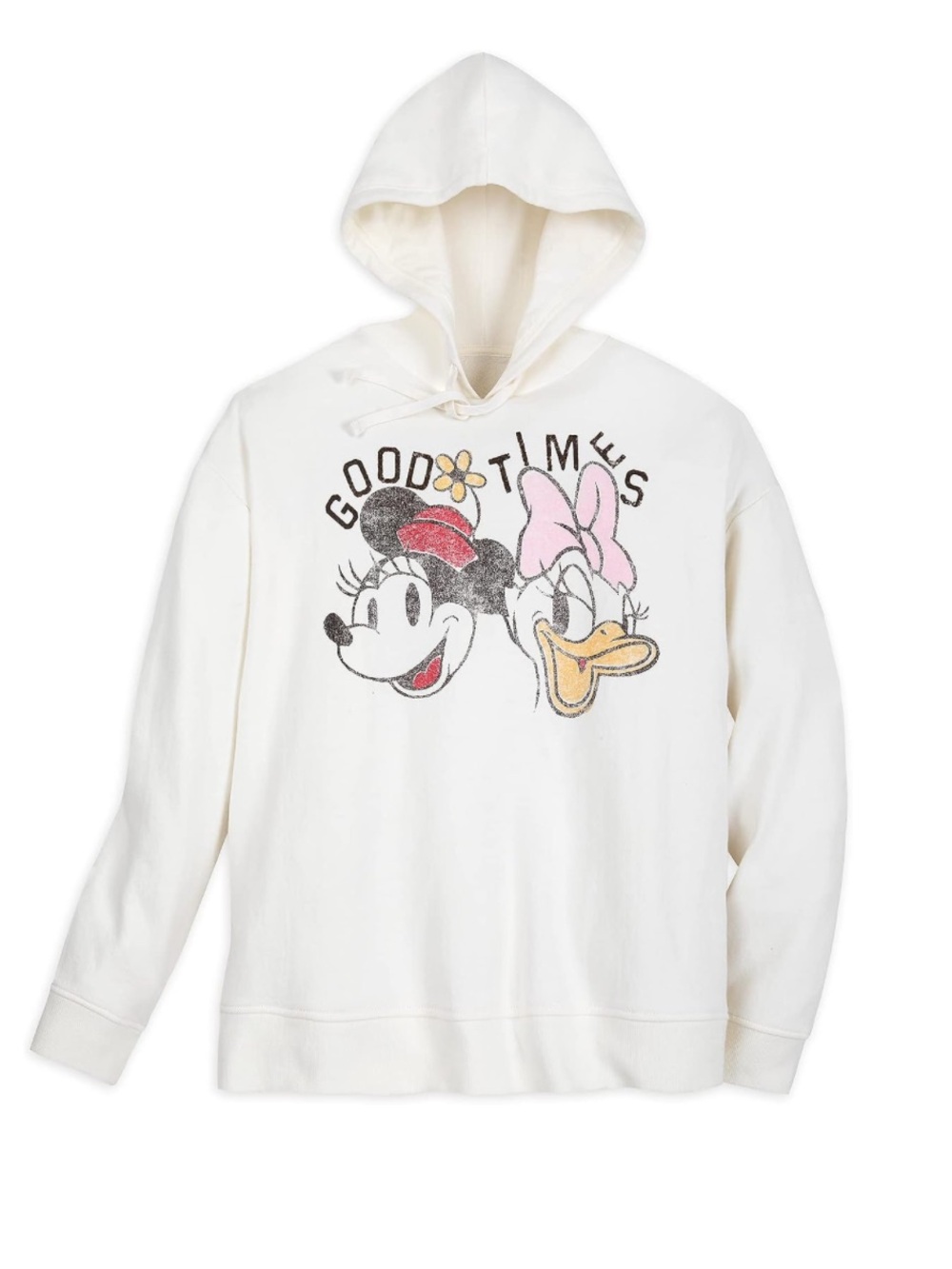 Disney 'Good Times' Minnie & Daisy Graphic Hoodie 100% Cotton from Disney Store